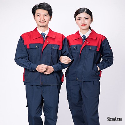 春秋长袖工作服汽修美容