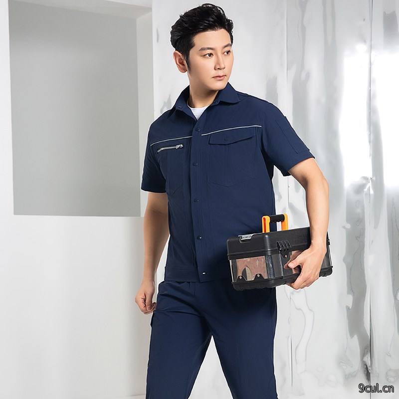 鲁越S601短袖工作服