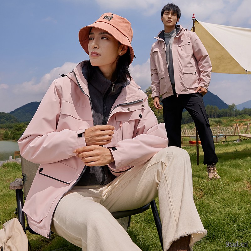 鲁越877款棉服三合一