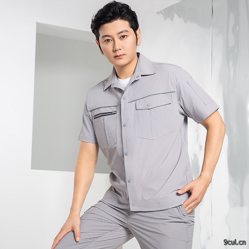 鲁越S601短袖工作服